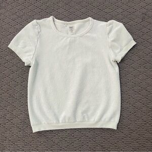 TNA TERRY TOP. PERFECT SUMMER TOP. LIKE NEW. SZ MEDIUM. COLLEGIATE. PREPPY. MINT